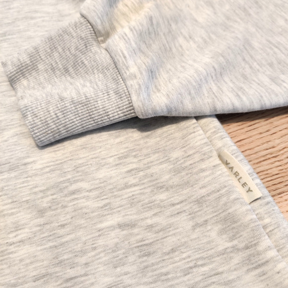 Varley Betsy Sweatshirt Womens M Gray Cowl Performance Stretch Comfy Cozy Soft - Picture 6 of 13